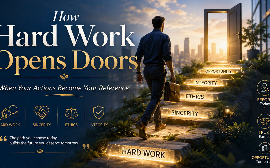 How Hard Work Can Create Opportunities Without References